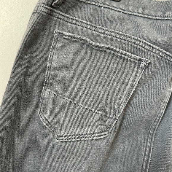 BANANA REPUBLIC Gray Authentic Traveler Slim Jeans - Size: 35x30 - Picture 6 of 6